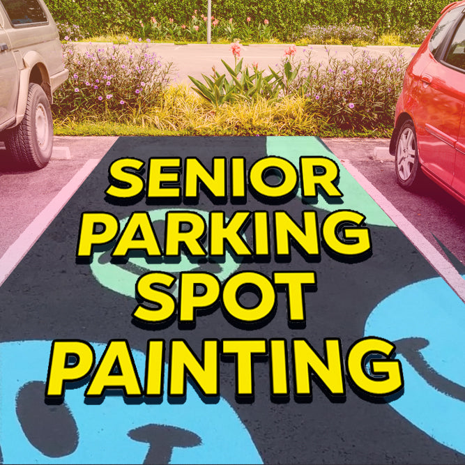 Senior Parking Spot Painting